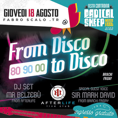 From disco to disco (Party '80-'90-'00)